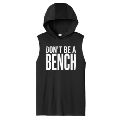 Adult Drifit Sleeveless Hoodie - DBAB text Thumbnail