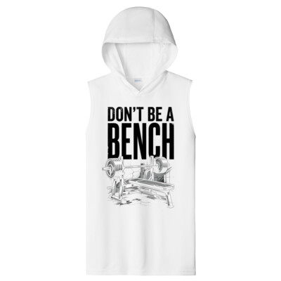 Adult Drifit Sleeveless Hoodie - DBAB full front  Thumbnail