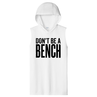 Adult Drifit Sleeveless Hoodie - DBAB text Thumbnail