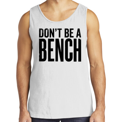 Adult Comfort Colors Tank - DBAB text Thumbnail