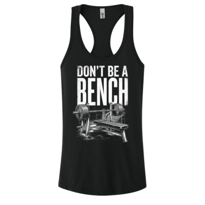 Ladies Racerback Tank - DBAB full front Thumbnail