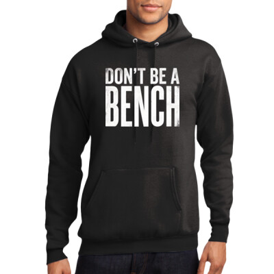Adult Fleece Hoodie - DBAB text Thumbnail