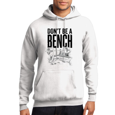 Adult Fleece Hoodie - DBAB full front  Thumbnail