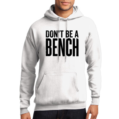 Adult Fleece Hoodie - DBAB text Thumbnail